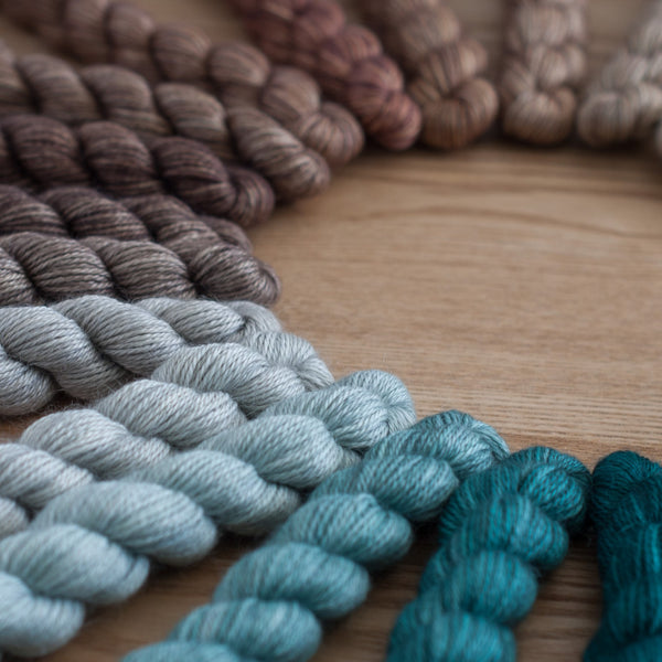 Postcards from Scotland 12 Mini Skein Set
